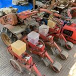 小麦の種まき準備。畑の耕運　機械の組立て　整備種の確認　忙しくなってきた。